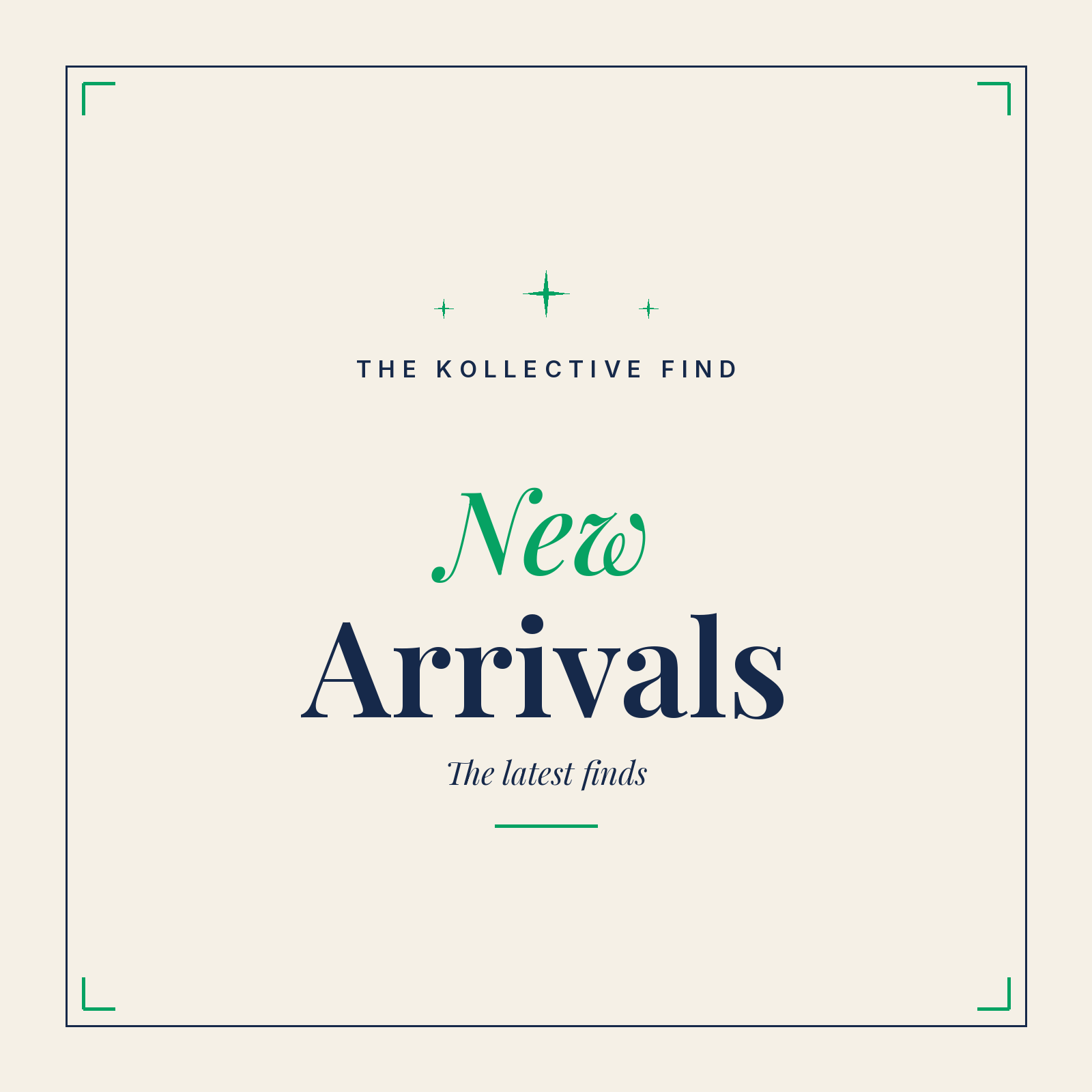 New Arrivals