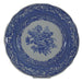 Spode Blue Room Collection "Byron Groups" Plate, Blue & White Transferware Floral, Made in England