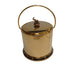 Vintage St. John Home Safari Elephant Ice Bucket, Gold Tone Brass with Leopard & Swarovski Crystals