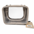 CALPAK Small Clear Cosmetics Case, Stone, Gold Hardware, NWT