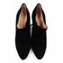 Club Monaco "Hanne" Black Suede Ankle Booties, Made in Italy, Women's EU 39 / US 9 — with Box