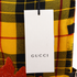 Gucci Tartan Wool Kilt Skirt, Embroidered Flaming Spaniel, Yellow Plaid, New With Tags, IT 38