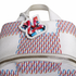 Louis Vuitton Racer Backpack, White Damier Spray, Virgil Abloh SS22, Silver Hardware