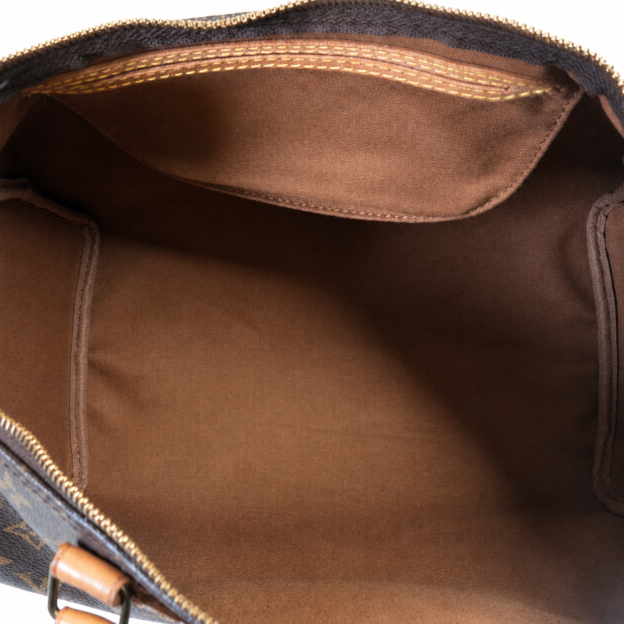 Louis Vuitton Speedy 35 — Vintage Monogram Canvas, Honey-Patina Vachetta, Brass Hardware