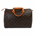 Louis Vuitton Speedy 35 — Vintage Monogram Canvas, Honey-Patina Vachetta, Brass Hardware