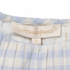 LoveShackFancy Breonna Top, Blue Gingham Puff-Sleeve, Pintuck Bodice, NWT, Size 6