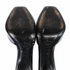 Prada Black Patent Leather Peep-Toe d'Orsay Pumps, EU 37.5 — with Original Box & Dust Bags