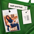 Self-Portrait Green Satin Bandeau Maxi Dress, Corset Bodice with Removable Straps, Drop-Waist Full Skirt, NWT — US 4 / UK 8