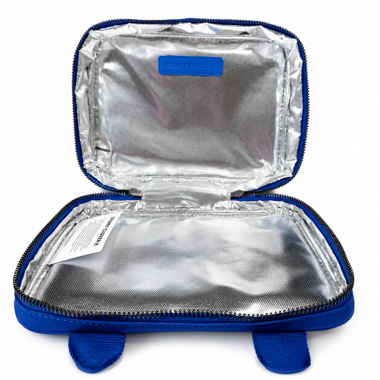 Stoney Clover Lane Insulated Lunch Box, Cobalt Blue Nylon, NWT