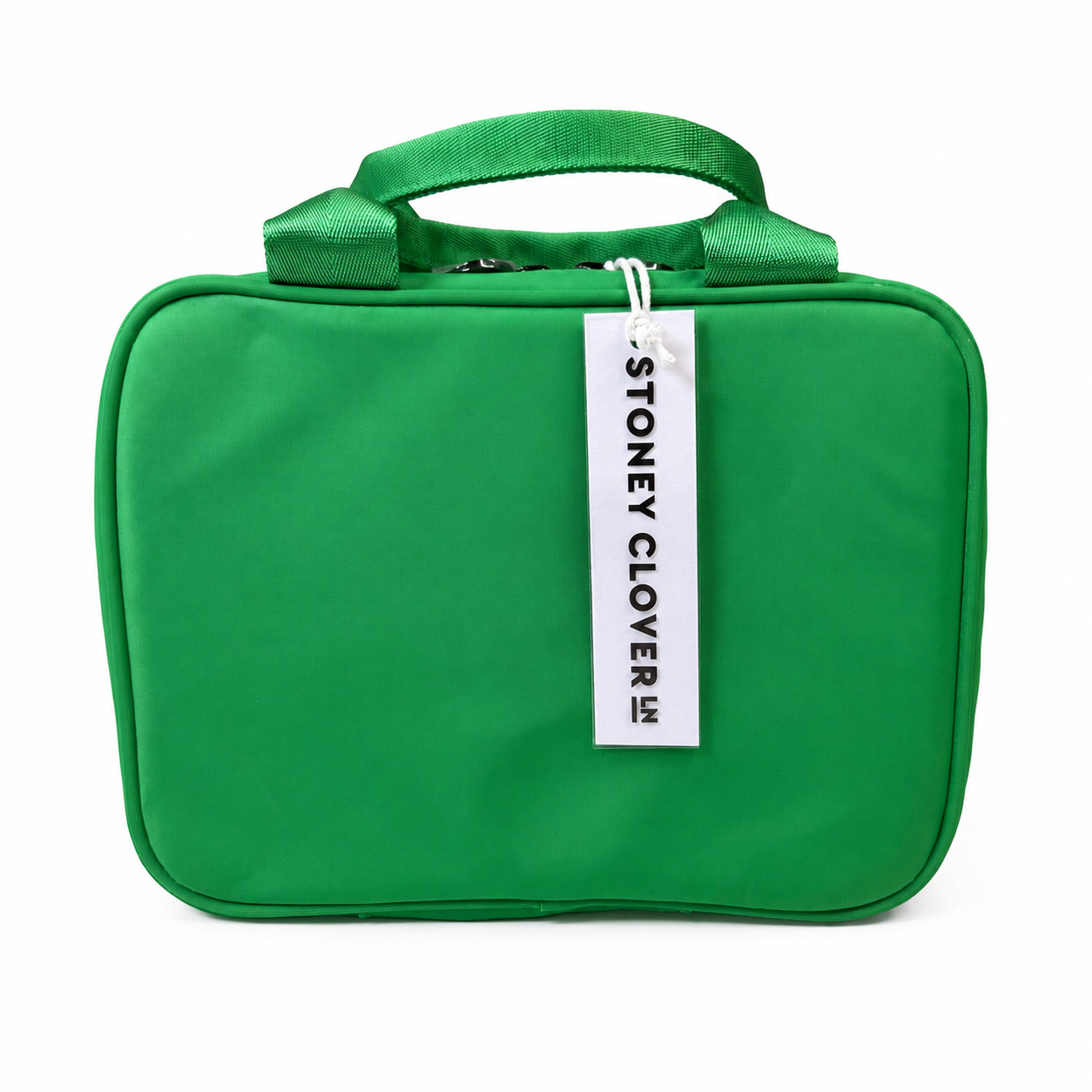 Stoney Clover Lane Insulated Lunch Box, Green Nylon, NWT — Customizable