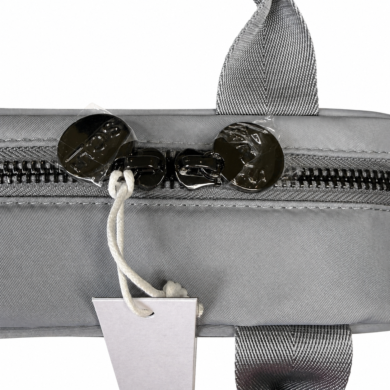 Stoney Clover Lane Insulated Lunch Box, Grey Nylon, NWT — Customizable