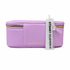 Stoney Clover Lane Saffiano Travel Cosmetic Case, Lilac, Gold Hardware, NWT