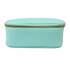 Stoney Clover Lane Saffiano Travel Cosmetic Case, Mint, Gold Hardware, NWT