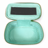 Stoney Clover Lane Saffiano Travel Cosmetic Case, Mint, Gold Hardware, NWT