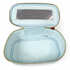 Stoney Clover Lane Saffiano Travel Cosmetic Case, Sky Blue, Gold Hardware, NWT