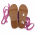 Stuart Weitzman Altdup Espadrille Lace-Up Sandals, Lilac Canvas, Women's US 7.5