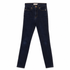 Tory Burch Dark Wash Skinny Jeans, Gold Logo Button, Five-Pocket, Size 24