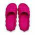 Valentino Garavani Roman Stud Turtle Rubber Slide Sandals, Pink PP Fuchsia, Women's EU 36 / US 6, with Box & Dust Bags