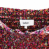 ba&sh Sweety Smocked Floral Ruffle-Strap Cami Top, Noir, Size L (ba&sh 3), NWT